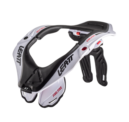 LEATT 2022 5.5 Neck Brace - White - EMD Online