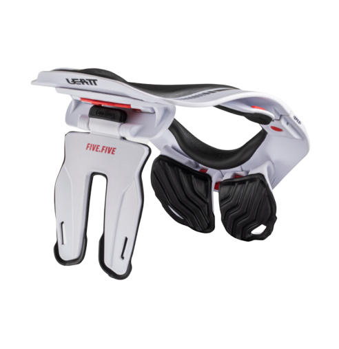 LEATT 2022 5.5 Neck Brace - White - EMD Online