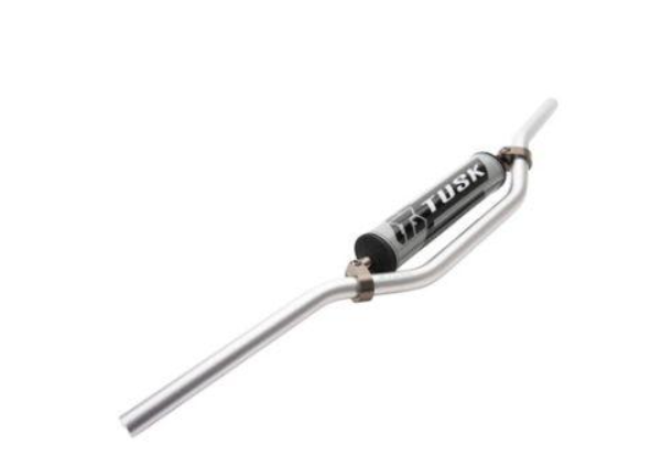 TUSK T10 22mm Handlebar Mid Bend - Silver - EMD Online