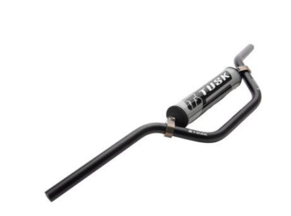 TUSK T-10 ATV Sport Bend Aluminum 7/8" Handlebar - Black - EMD Online