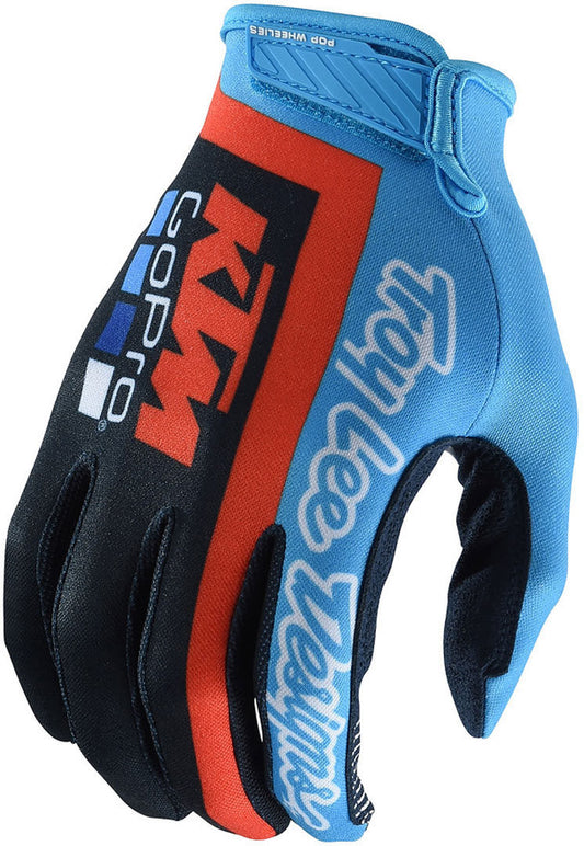 Troy Lee Designs Troy Lee KTM MX Glove - Blue/Orange - EMD Online