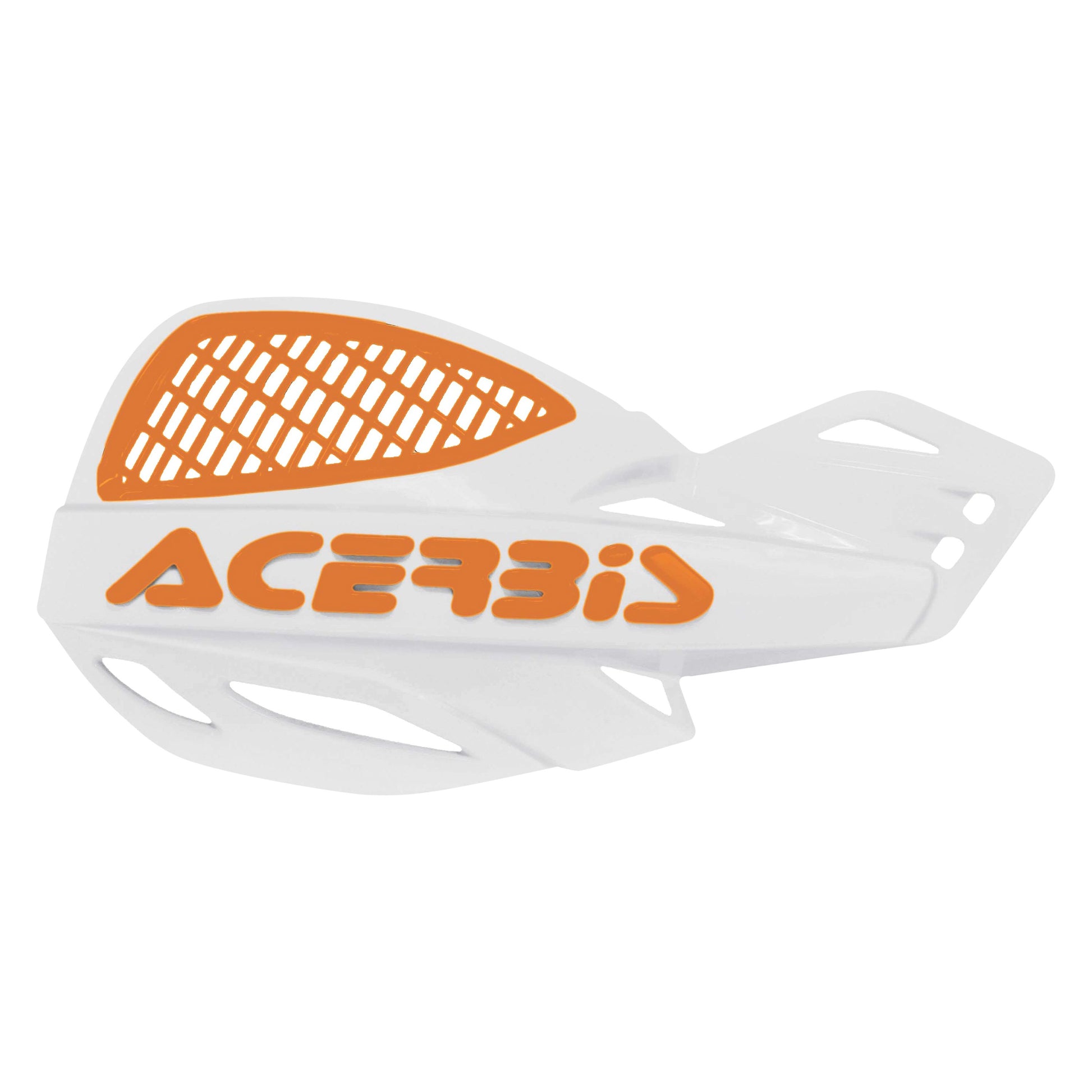 Acerbis Uniko Vented - White/Orange - EMD Online