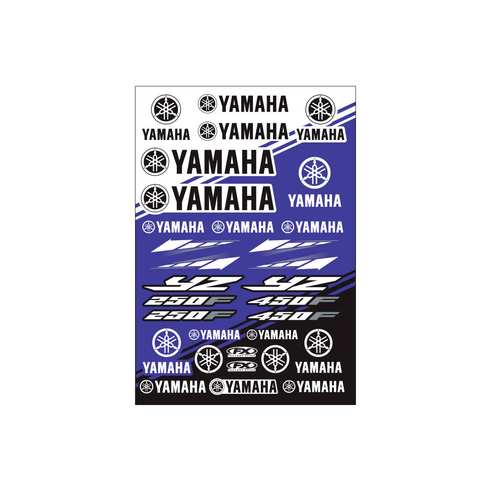 Factory Effex Yamaha YZ Sticker Sheet - EMD Online
