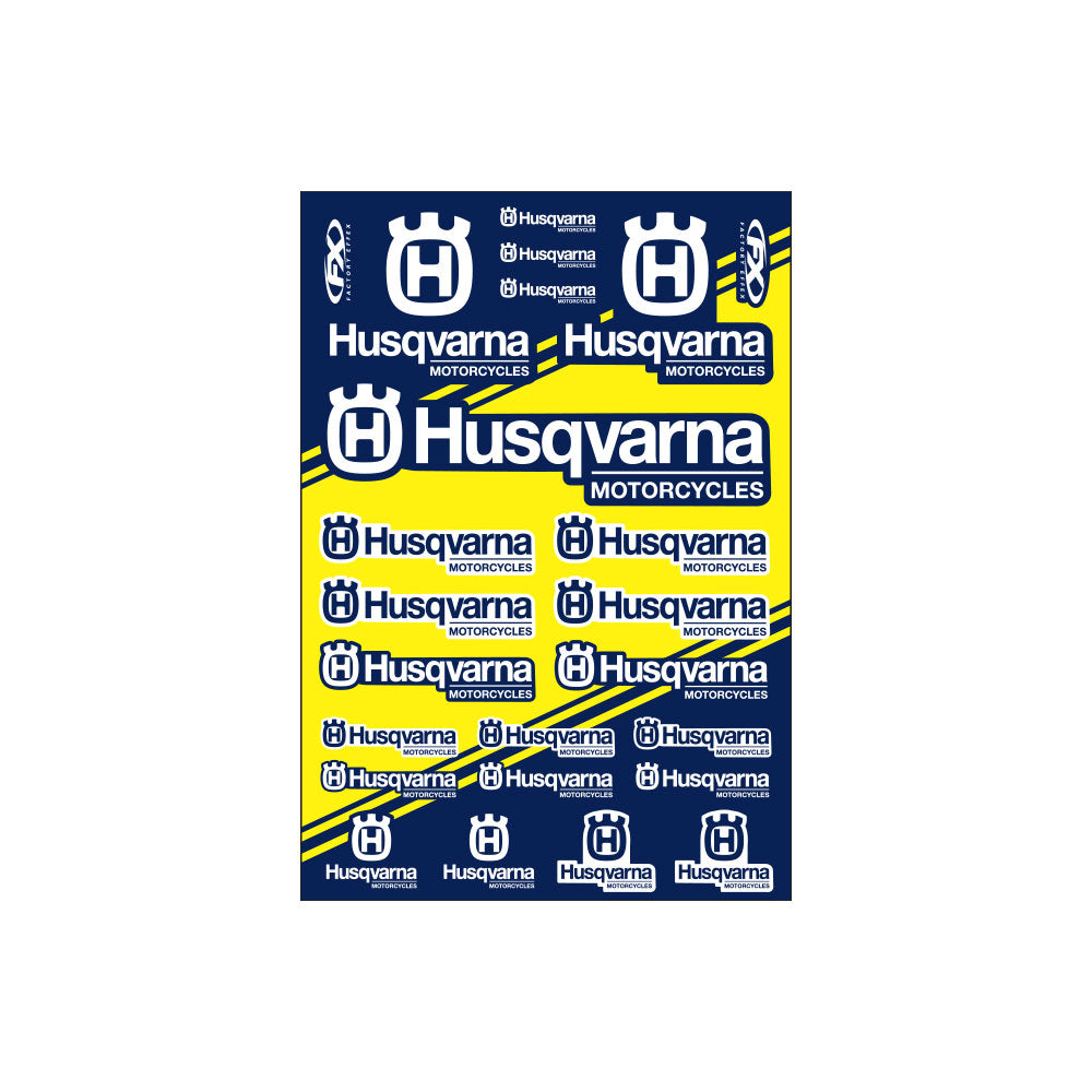 Factory Effex Husqvarna Sticker Sheet - EMD Online