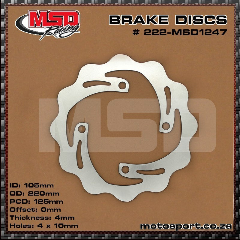 MSD Gas-Gas Front Brake Disc - EMD Online