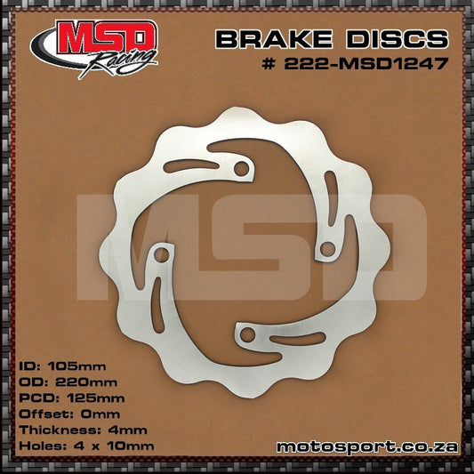 MSD Honda Front Brake Disc - EMD Online
