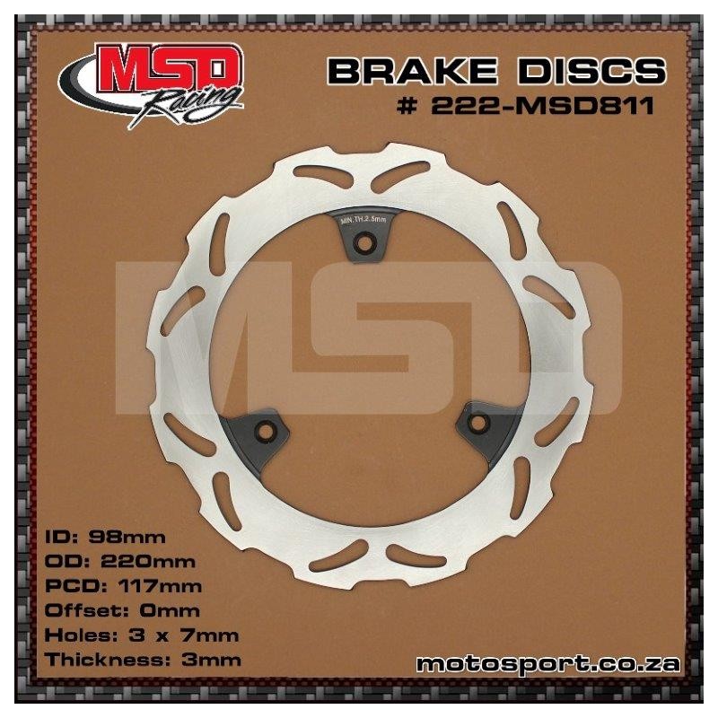 MSD Yamaha Front Brake Disc - EMD Online