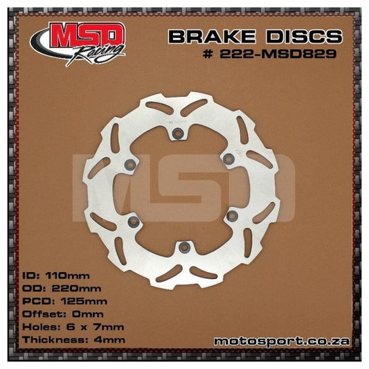 MSD KTM Rear Brake Disc - EMD Online