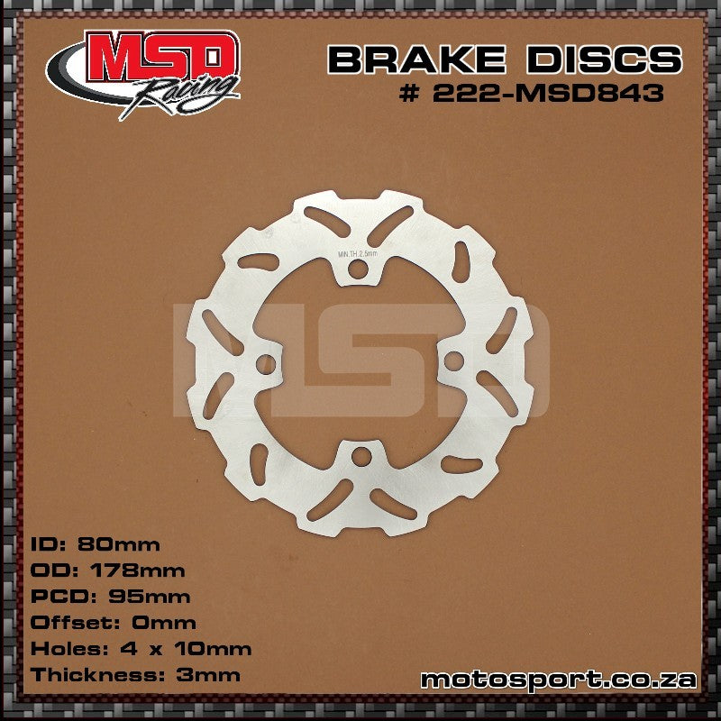 MSD Kawasaki Front Brake Disc - EMD Online