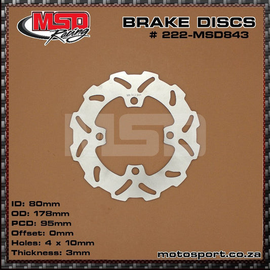 MSD Suzuki Front Brake Disc - EMD Online