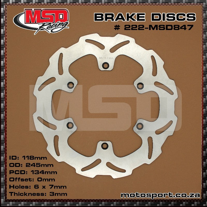 MSD Yamaha Front Brake Disc - EMD Online