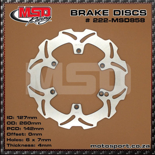 MSD Husaberg Front Brake Disc - EMD Online
