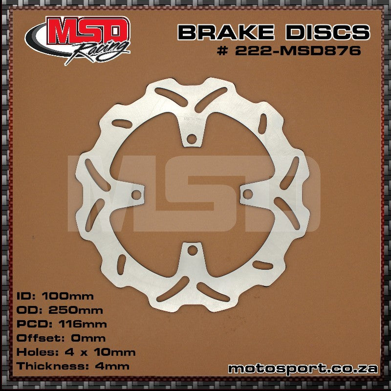 MSD Kawasaki Front Brake Disc - EMD Online