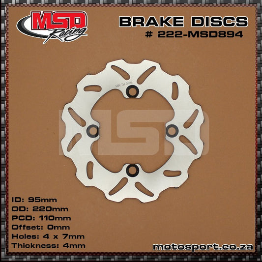 MSD KTM Front Brake Disc - EMD Online