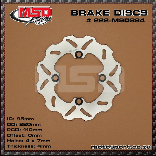 MSD Husqvarna Front Brake Disc - EMD Online