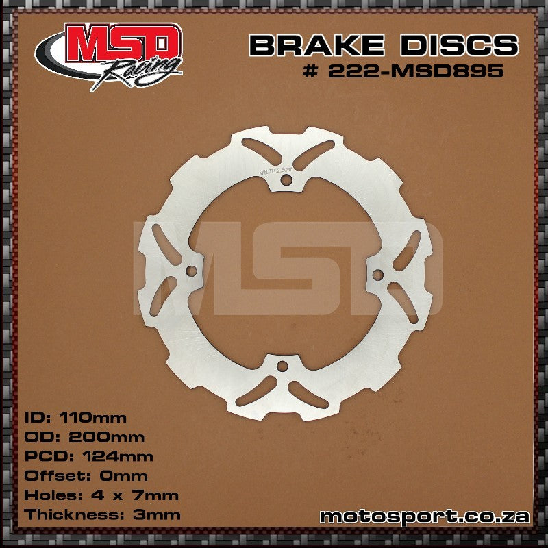 MSD KTM Rear Brake Disc - EMD Online