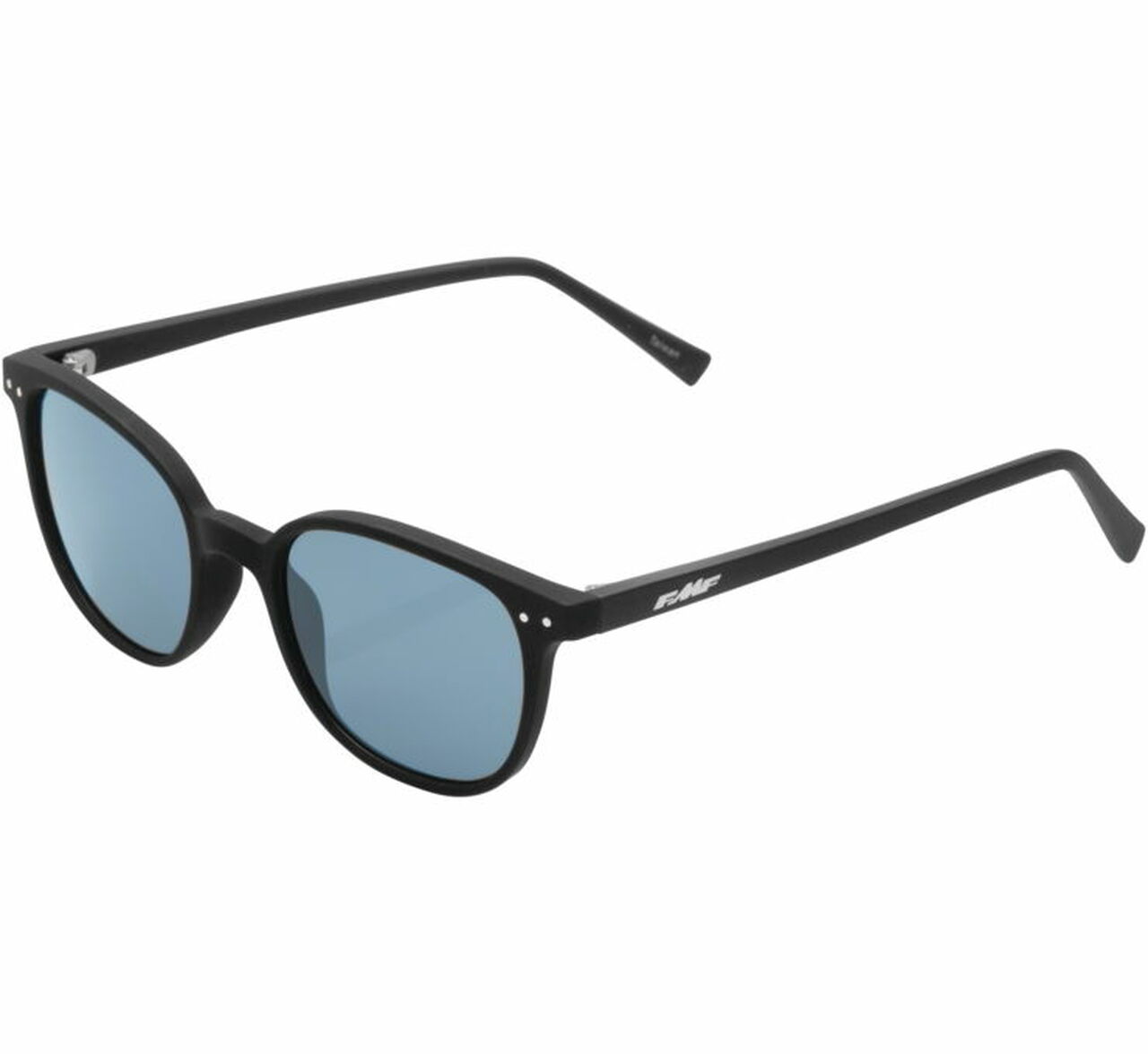 FMF Spark Sunglasses - Matte Black - Blue Mirror - EMD Online