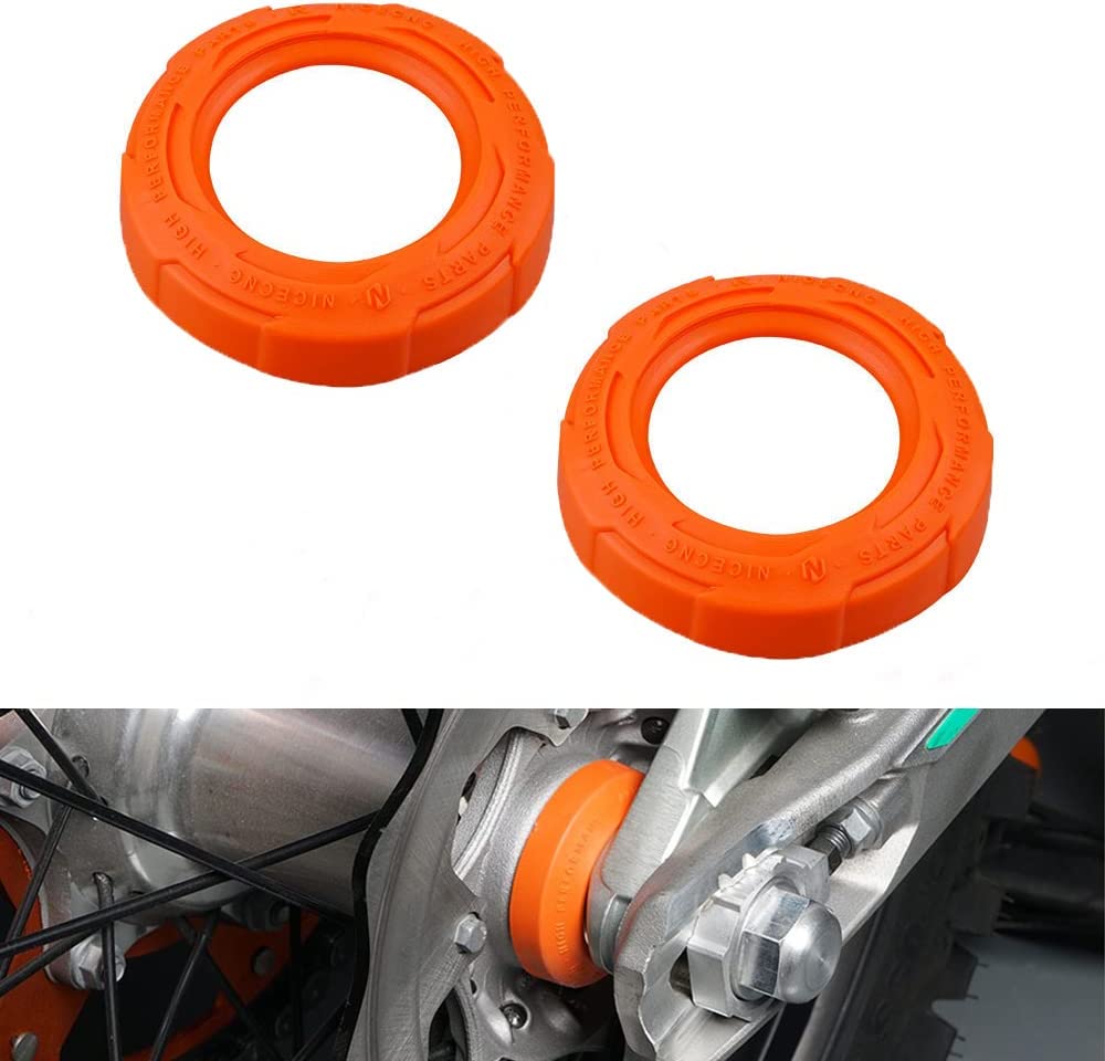 Racecraft KTM Front Wheel Bearing Protection Cap - Orange - EMD Online