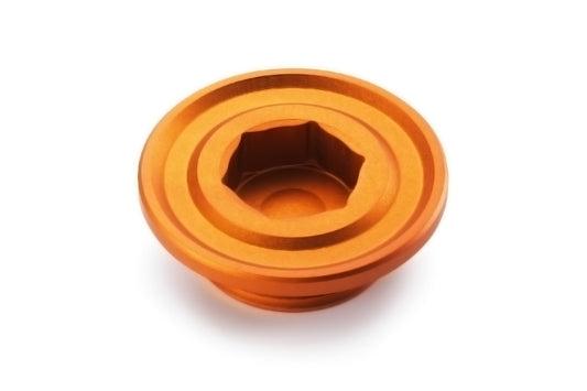 Racecraft KTM Ignition Cover Plug - Orange - EMD Online