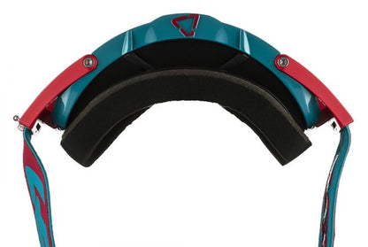 LEATT Velocity 6.5 - Red/Teal - Bronze Tint Lens - EMD Online