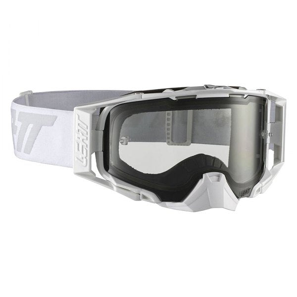 LEATT Velocity 6.5 - White/Gray - Light Gray Tint Lens - EMD Online