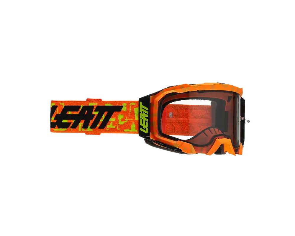 LEATT Velocity 5.5 - Fluo Orange/Light Grey - EMD Online