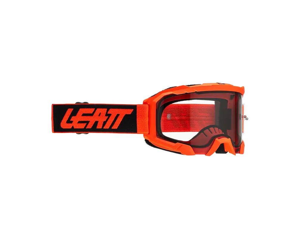 LEATT Velocity 4.5 Fluo Orange - Clear Lens - EMD Online