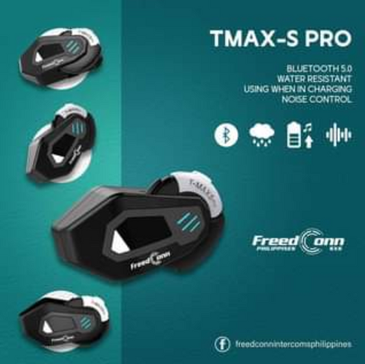Racecraft FreedConn T-Max S Pro Helmet Bluetooth Headset - EMD Online