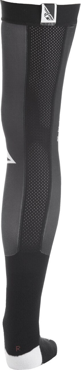FLY Knee Brace Socks - Black/White - EMD Online