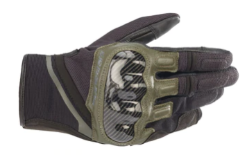Alpinestars Chrome Gloves - Black/Forest Green - EMD Online