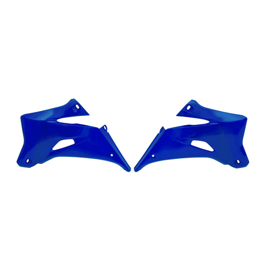 Racetech Yamaha Radiator Covers - Blue - EMD Online