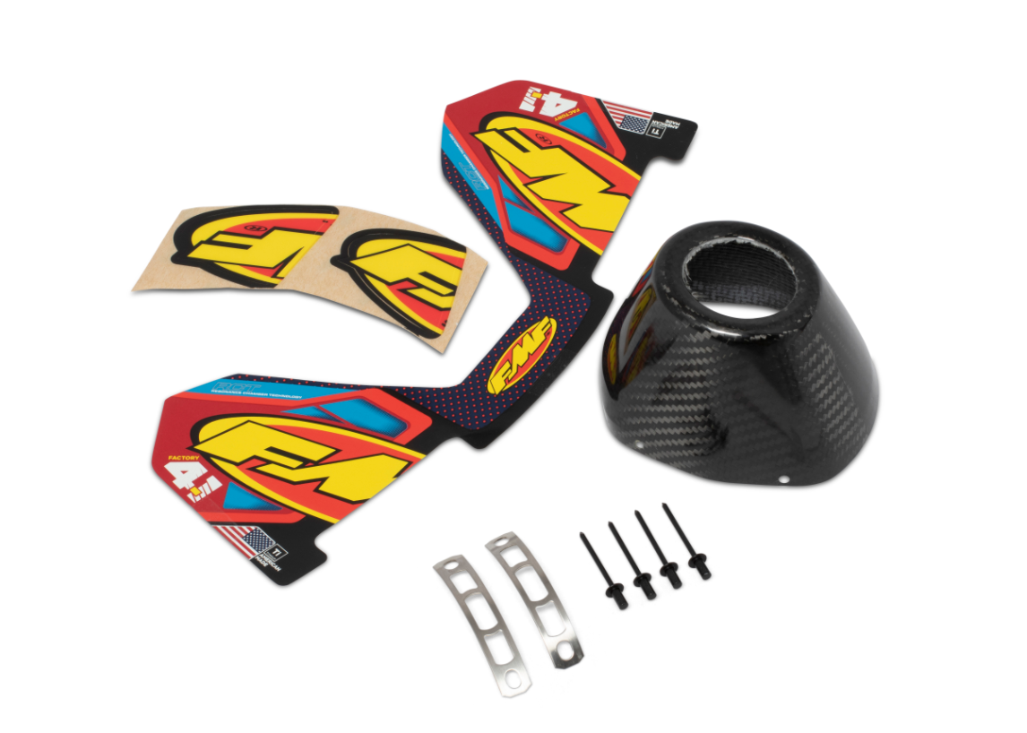 FMF RCT Carbon Replacement End Cap Kit - EMD Online