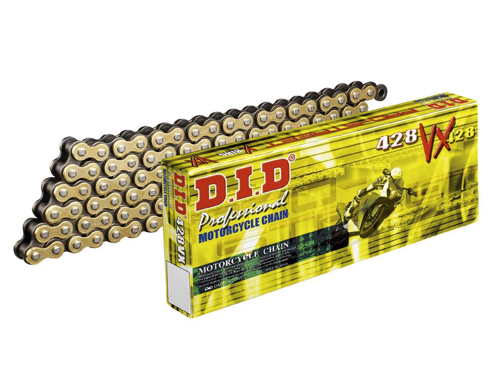 DID 428-120 VX Press - Gold/Black - EMD Online