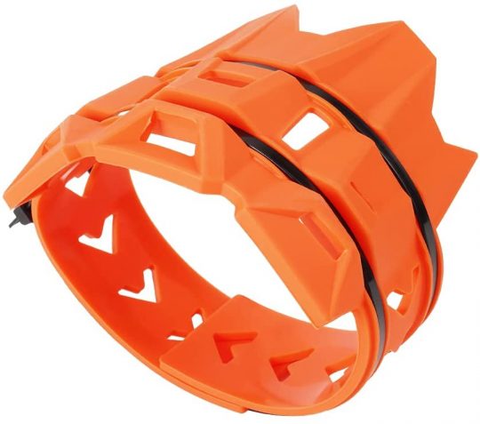 Racecraft Exhaust Tailpipe Guard - Orange - EMD Online