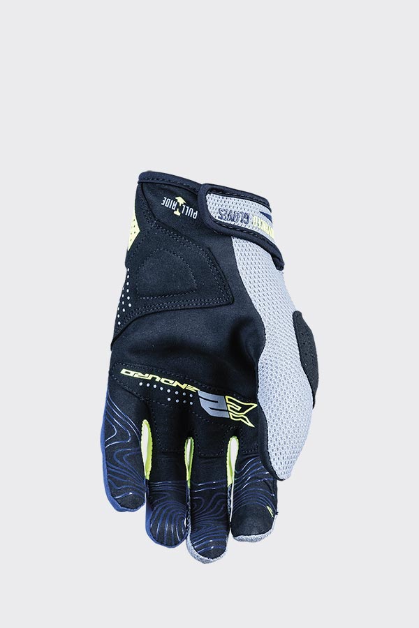 Five E2 Adventure Glove - Grey / Fluo Yellow / Navy - EMD Online