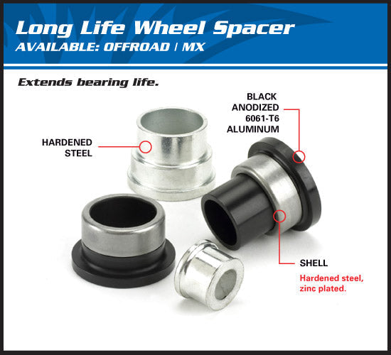 All Balls Kawasaki Rear Wheel Spacer Kit - EMD Online