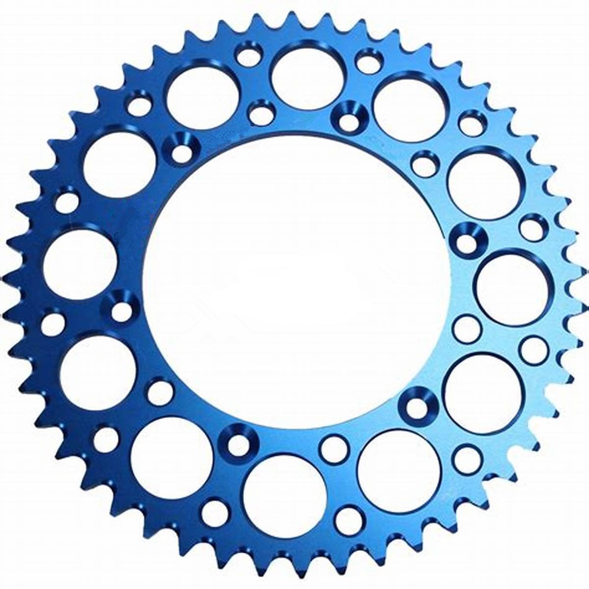 Racecraft 50T Yamaha Sprocket - Blue - EMD Online