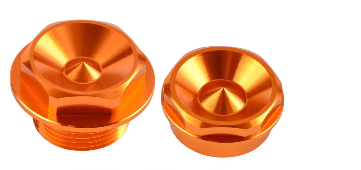 Racecraft's KTM Front Axle Nut Set- Orange – EMD Online