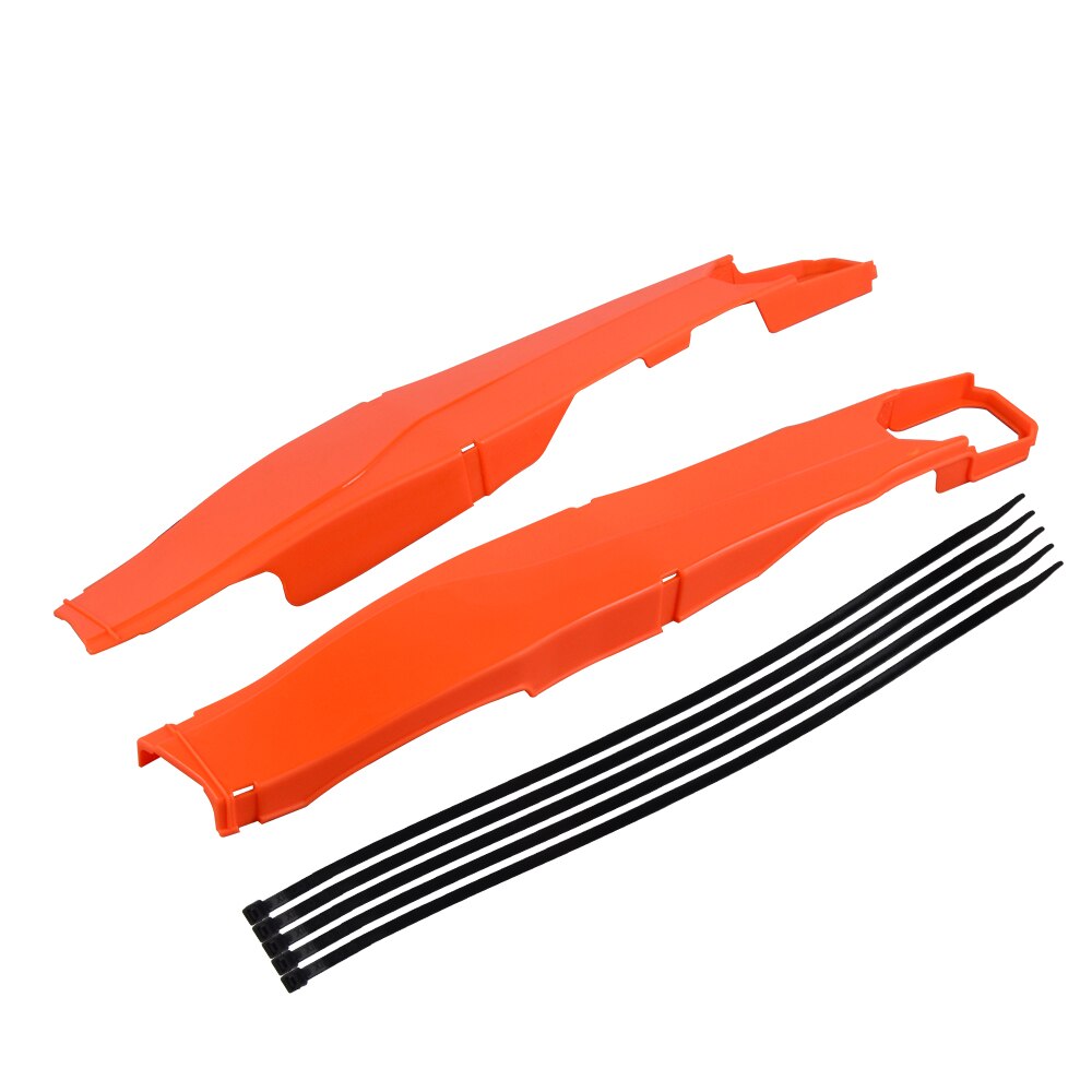 Racecraft KTM Swing Arm Guards - Orange - EMD Online