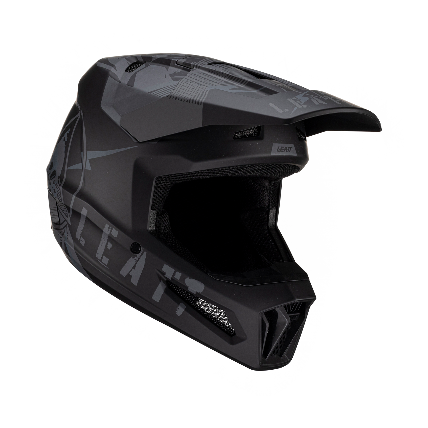 LEATT Helmet Moto 2.5 V23 - Stealth - EMD Online