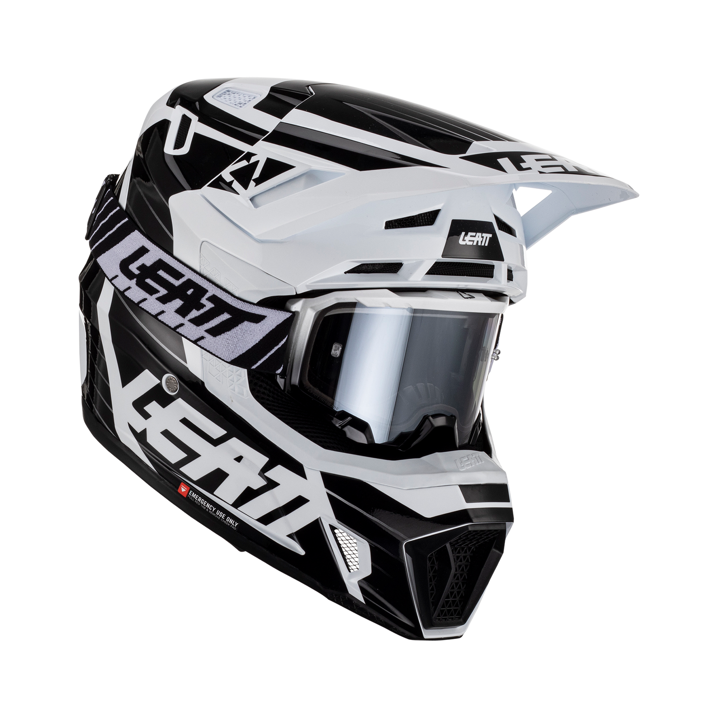 LEATT Helmet Kit Moto 7.5 V23 - White - EMD Online