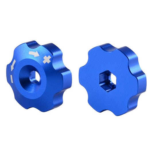 Racecraft 48mm Fork Knob Adjuster - Blue - EMD Online