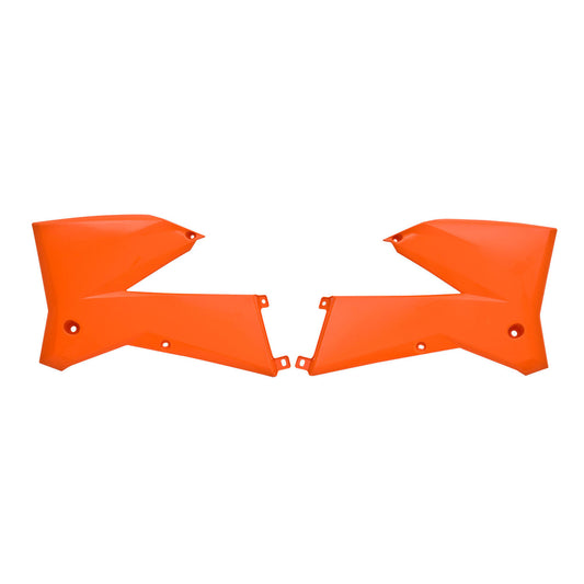 Racetech KTM Radiator Covers - Orange - EMD Online