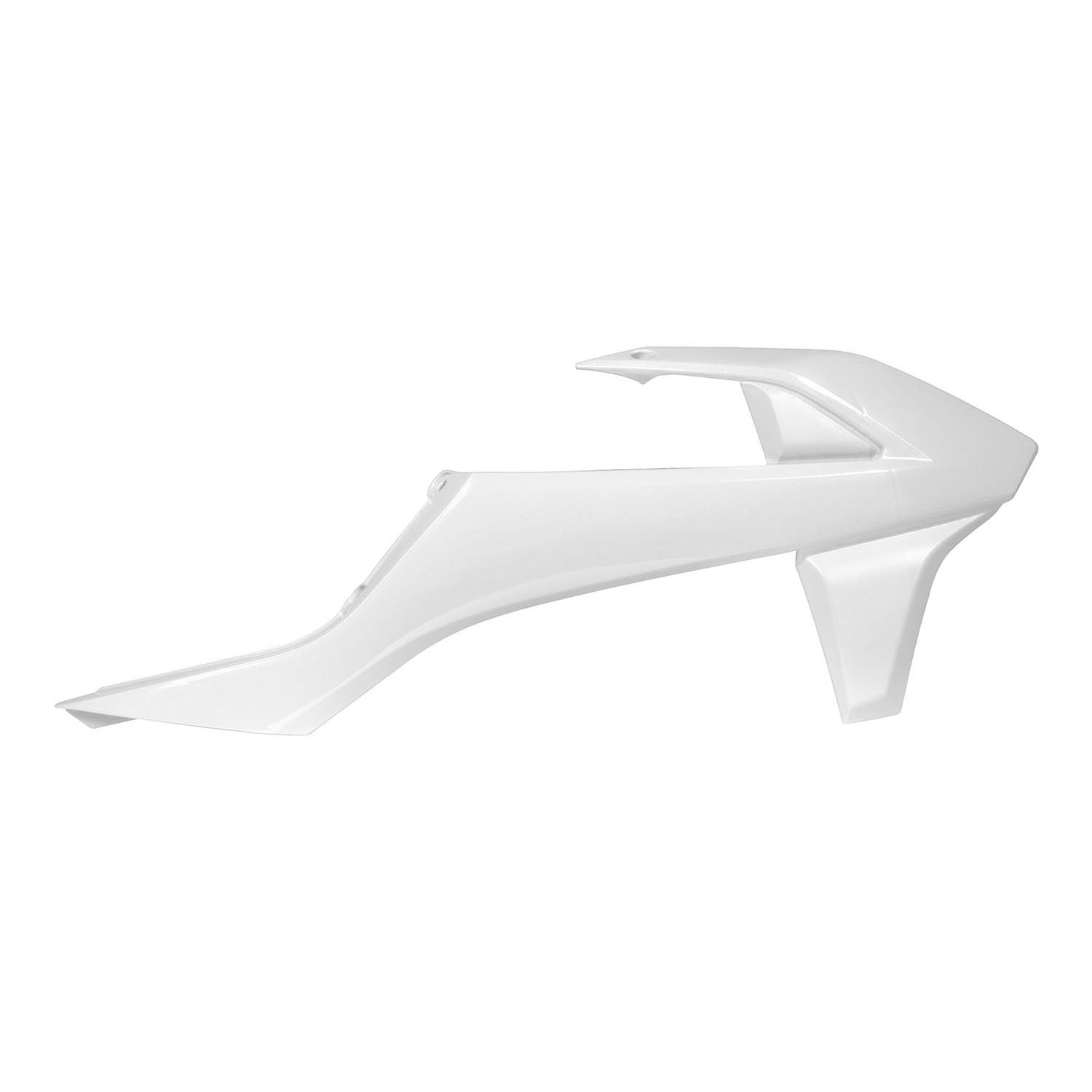 Racetech KTM Radiator Scoop - White - EMD Online