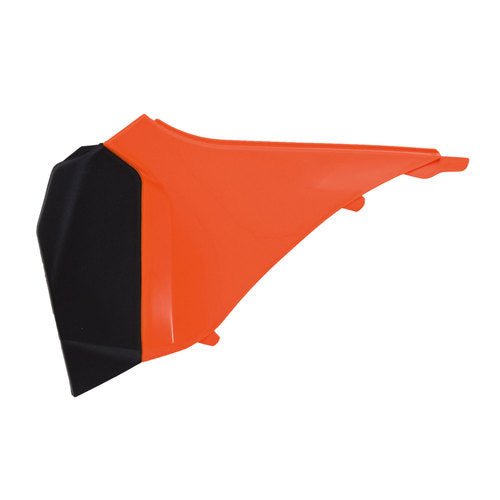Racetech KTM Air Filter Cover - Orange/Black - EMD Online