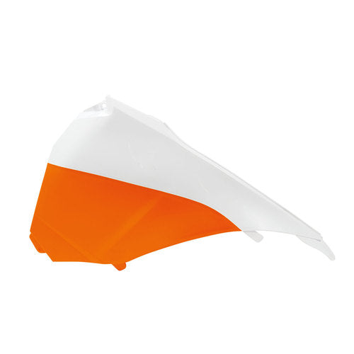 Racetech KTM Air Box Side Panel - Orange/White - EMD Online