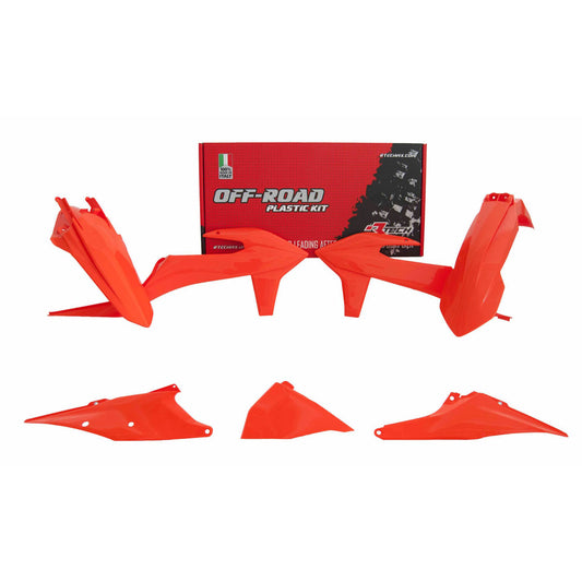 Racetech KTM 5 Piece Plastic Kit - Orange - EMD Online