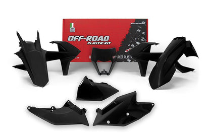 Racetech KTM 6 Piece Plastic Kit - Black - EMD Online