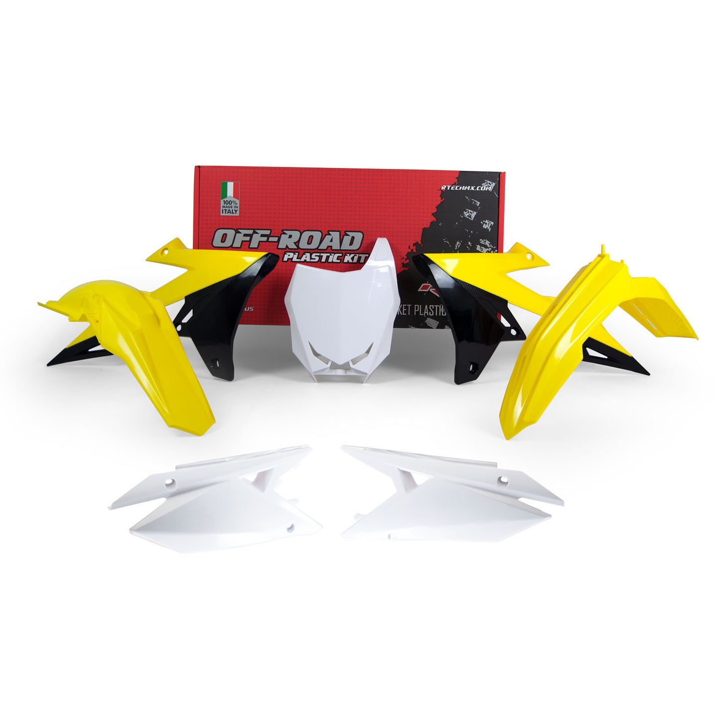 Racetech Suzuki 5 Piece Plastic Kit- OEM - EMD Online