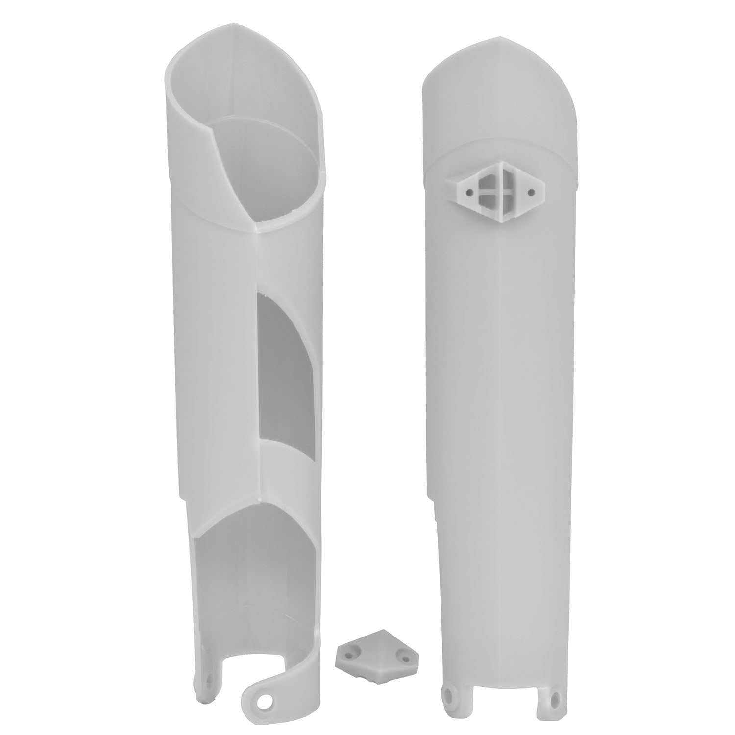 Racetech KTM Fork Protectors - White - EMD Online